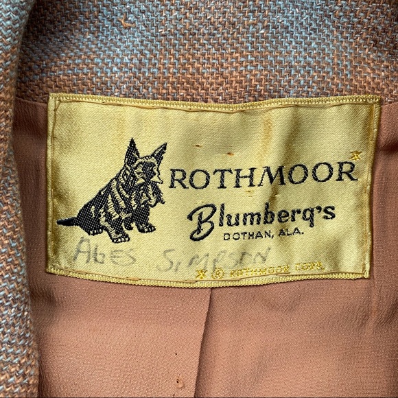 Vintage (1950s) Rothmoor Wool Suit - Picture 2 of 16